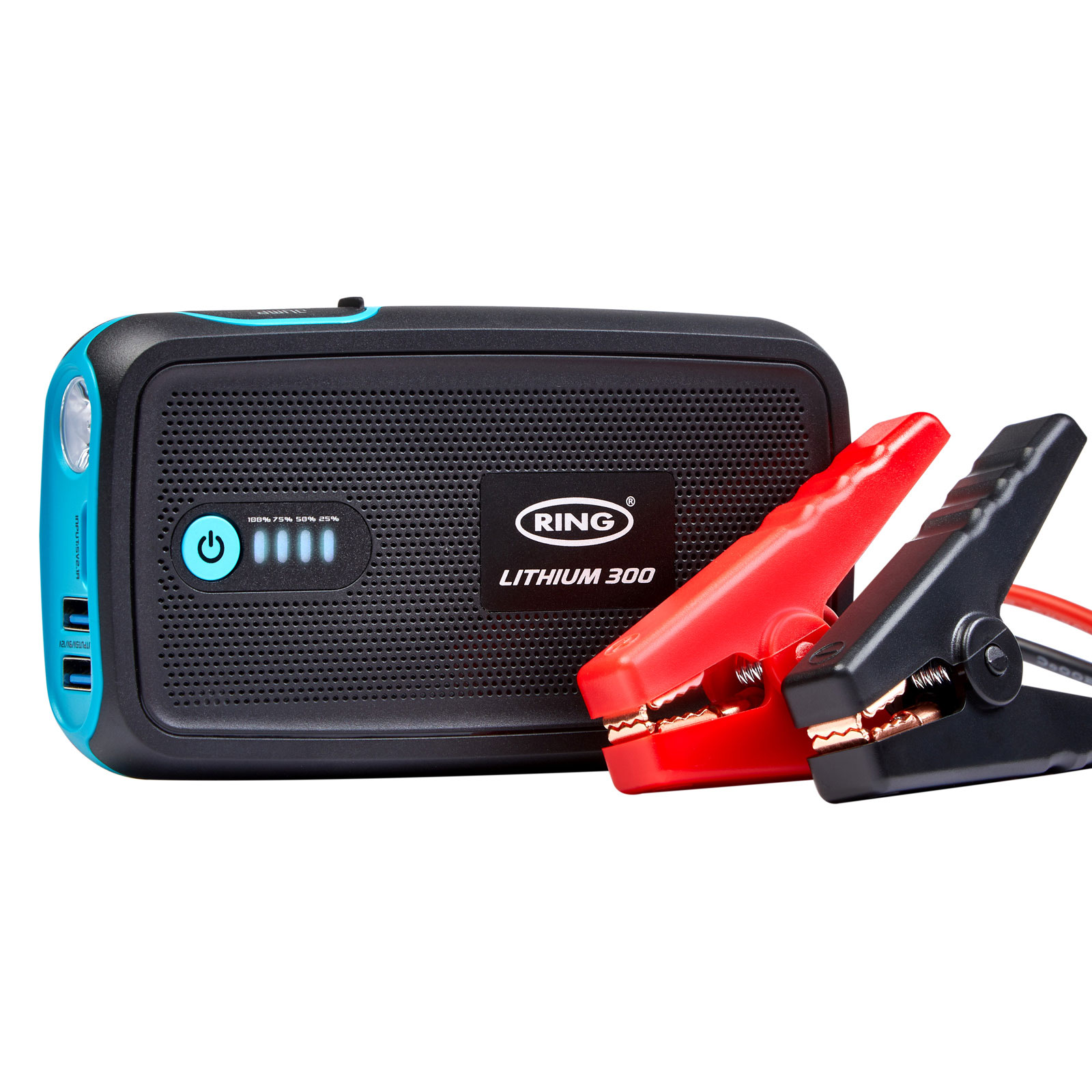 Small portable store jump starter